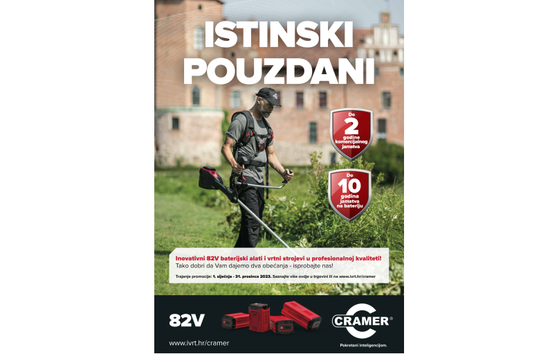 Cramer 82V promocija: Produženo jamstvo