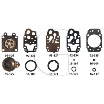 set membrana rasplinjača Walbro, D20-WYK, originalni