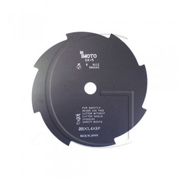 nož trimera 8 zuba, 255 mm, rupa 25,4 mm, debljina 1,4 mm, Red Mountain (made in Japan)