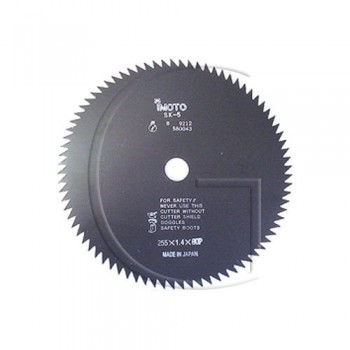 nož trimera 80 zuba, 255 mm, rupa 25,4 mm, debljina 1,4 mm, Red Mountain (made in Japan)