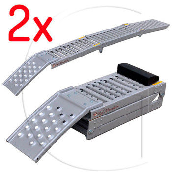 utovarne rampe za traktor, set, 500 kg