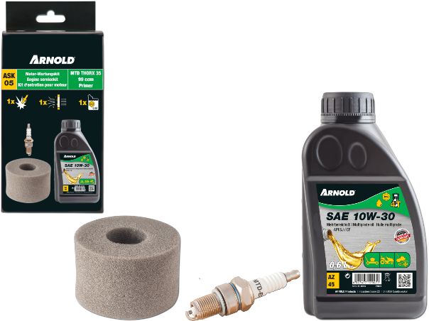 servisni kit za MTD ThorX 35 OHV, 99 cm³ s pumpicom
